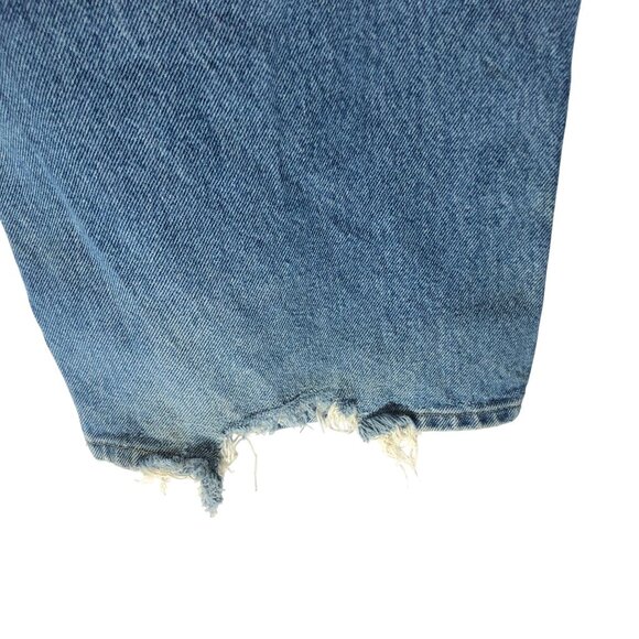 Carhartt Signature Denim Dungaree Original Carpenter Jeans 40x32 Actual 38x31 - Picture 6 of 9